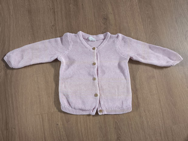 Strickjacke rosa 74 