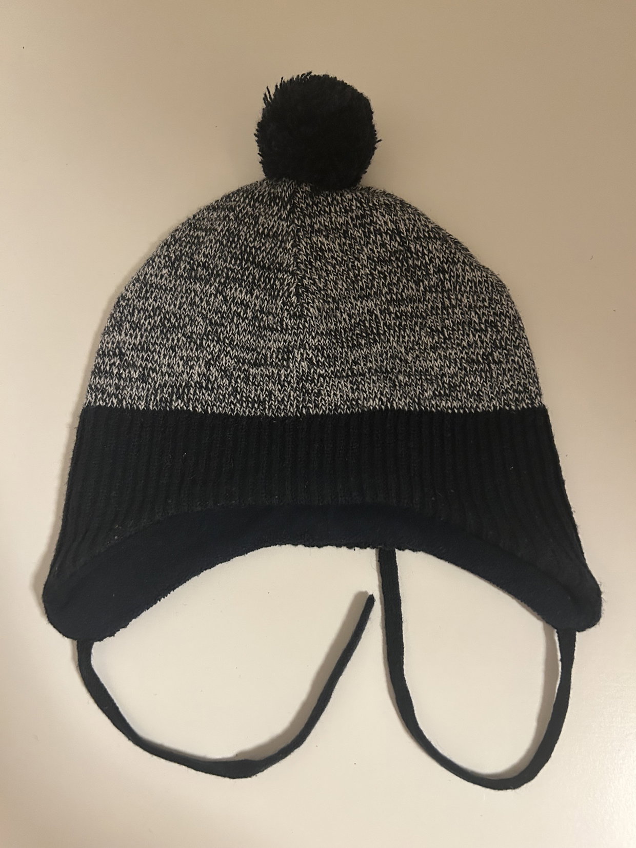 Strickmütze Blau 