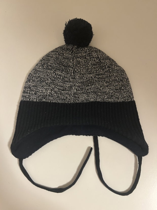 Strickmütze Blau 