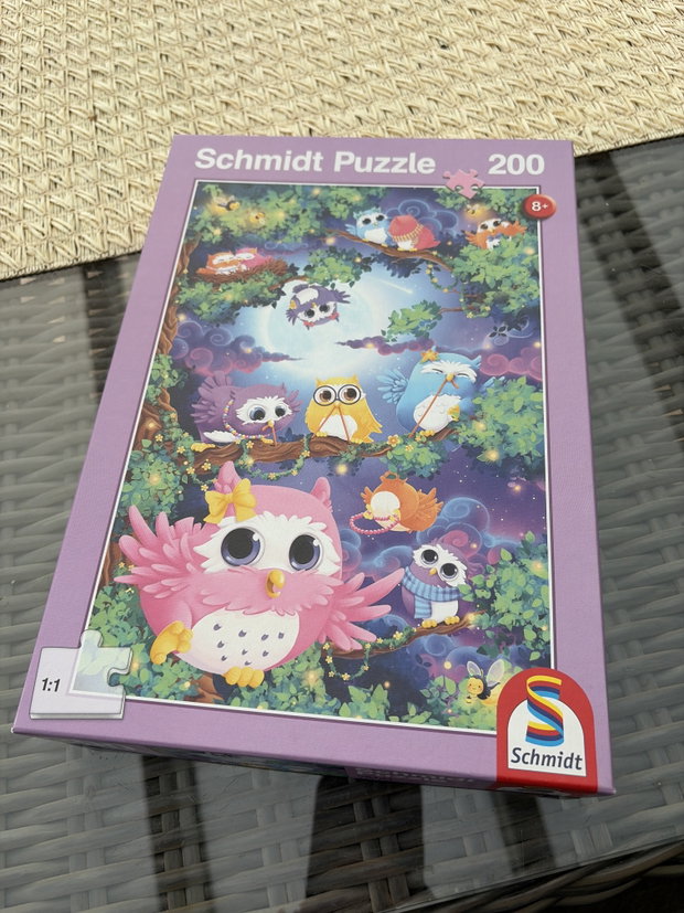 Puzzle Eule 200 Teile 