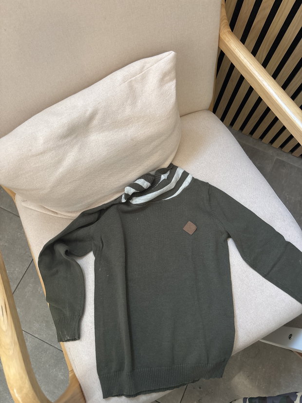 Grüner Pullover 110
