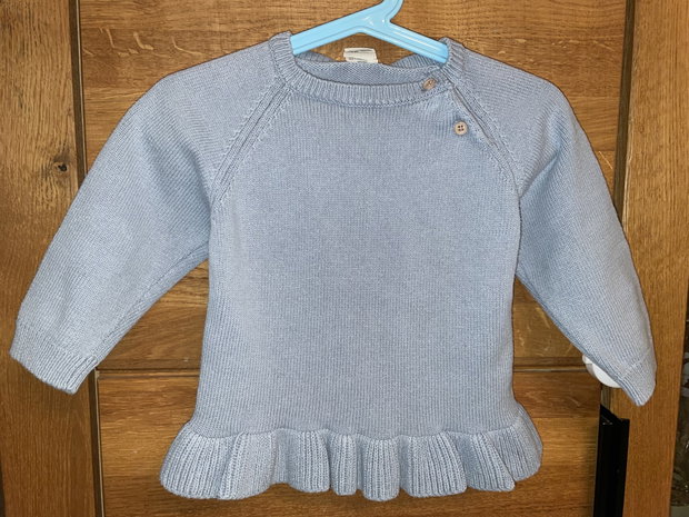 Strickpulli, Alana, blau, Gr. 86
