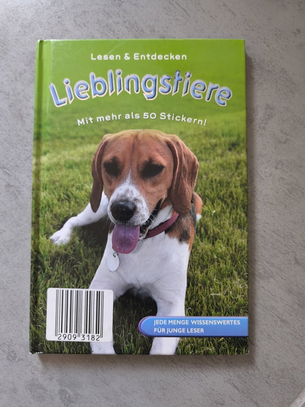 Buch Lieblingstiere 