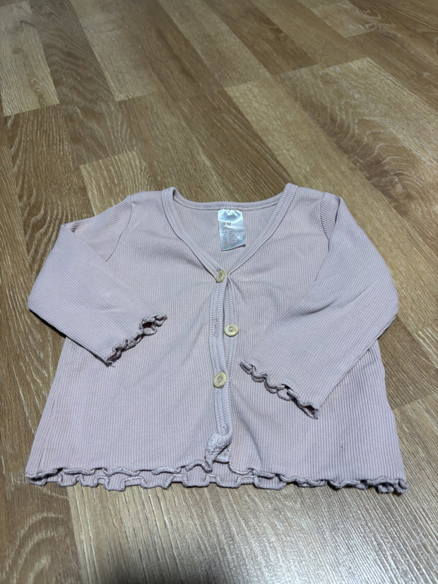 Jacke H und M rosa Strick gr. 62