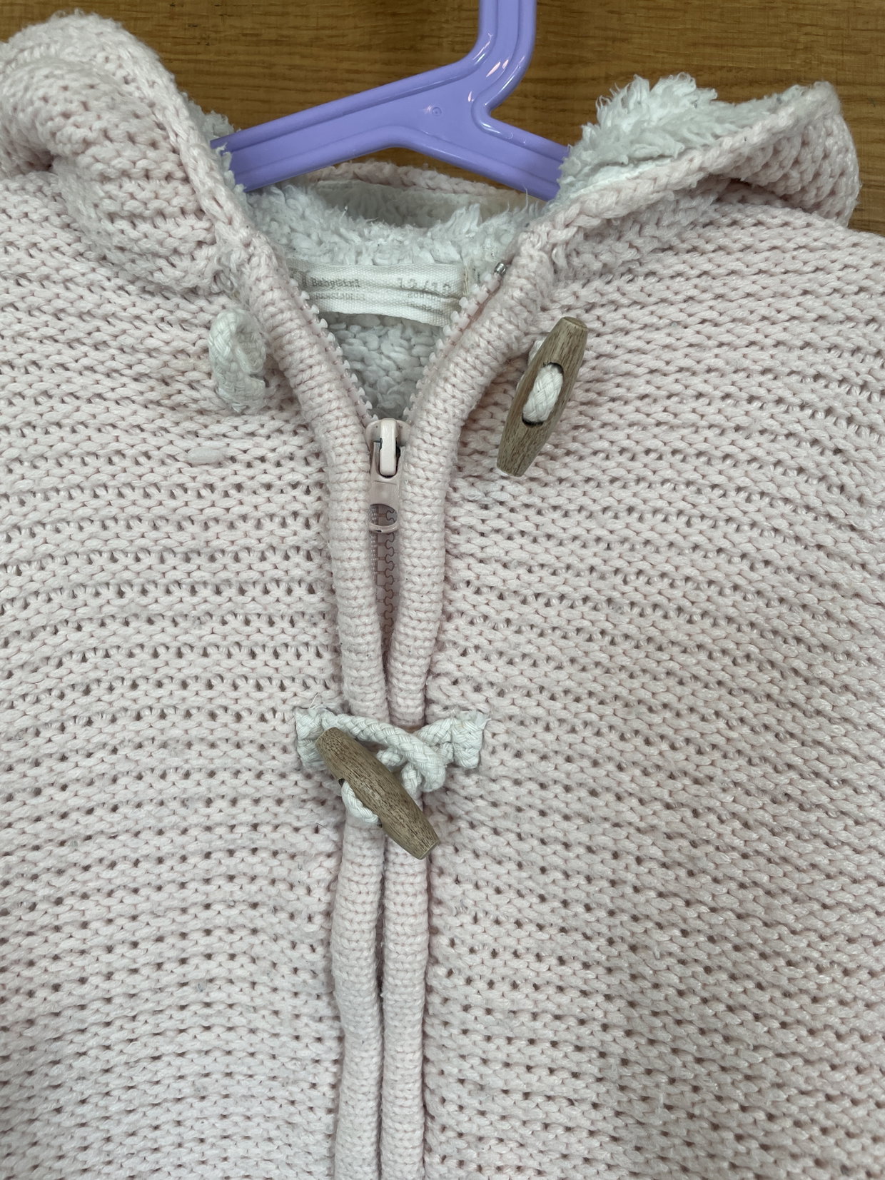 Strickjacke rosa