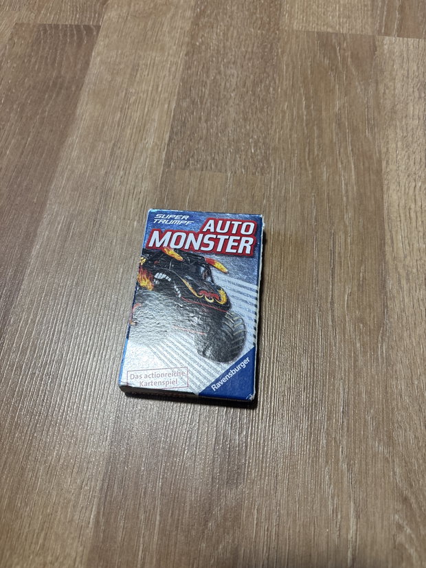 Auto Monster Quartett