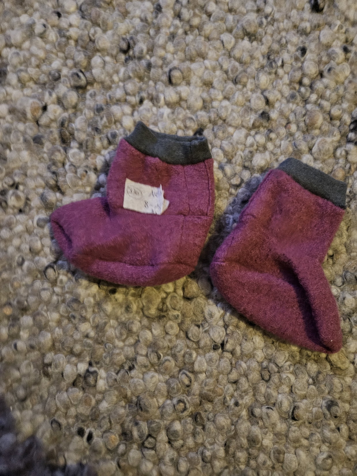 Walkschuhe hoher Schaft Mauve  neu