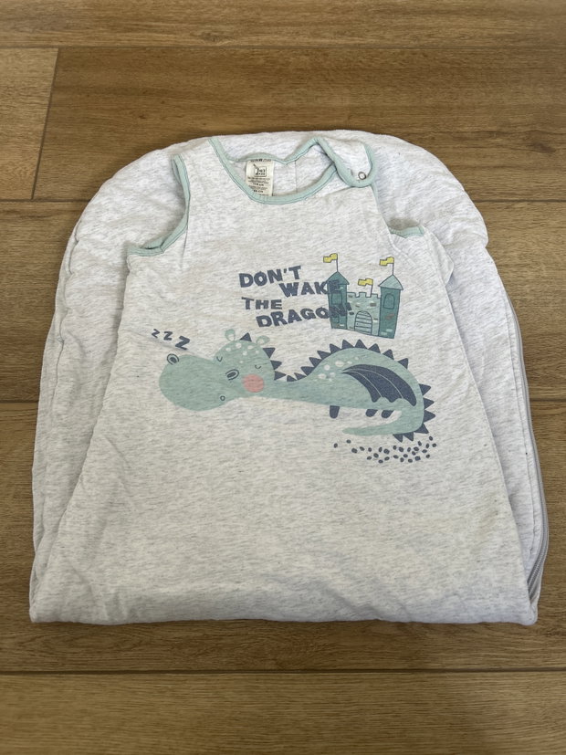 Schlafsack Dino Länge 110
