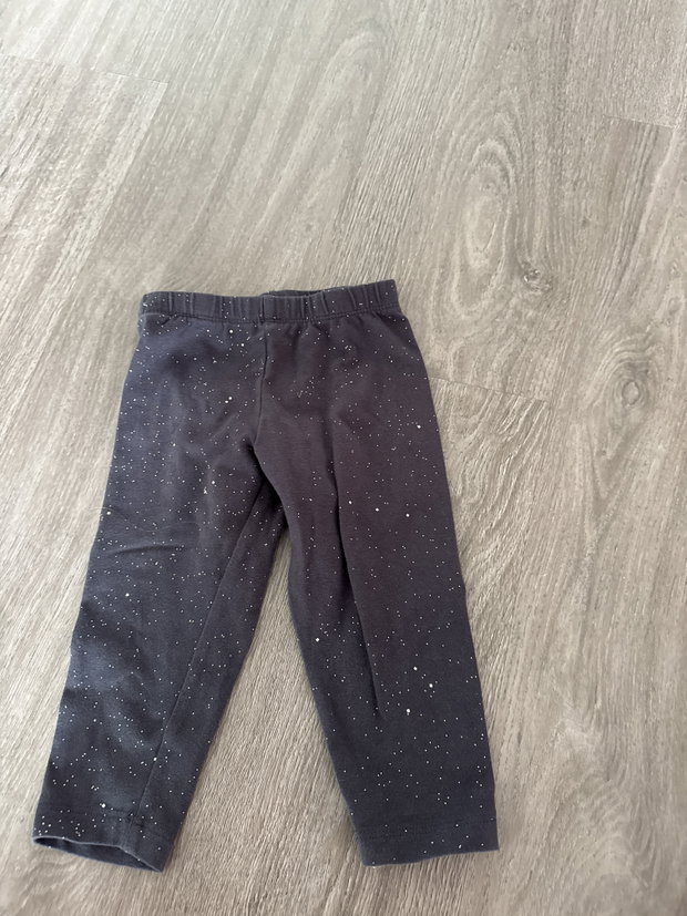 Hose blau Glitzer 
