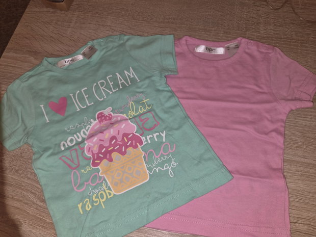 Tshirt 2er Set Gr. 56/62