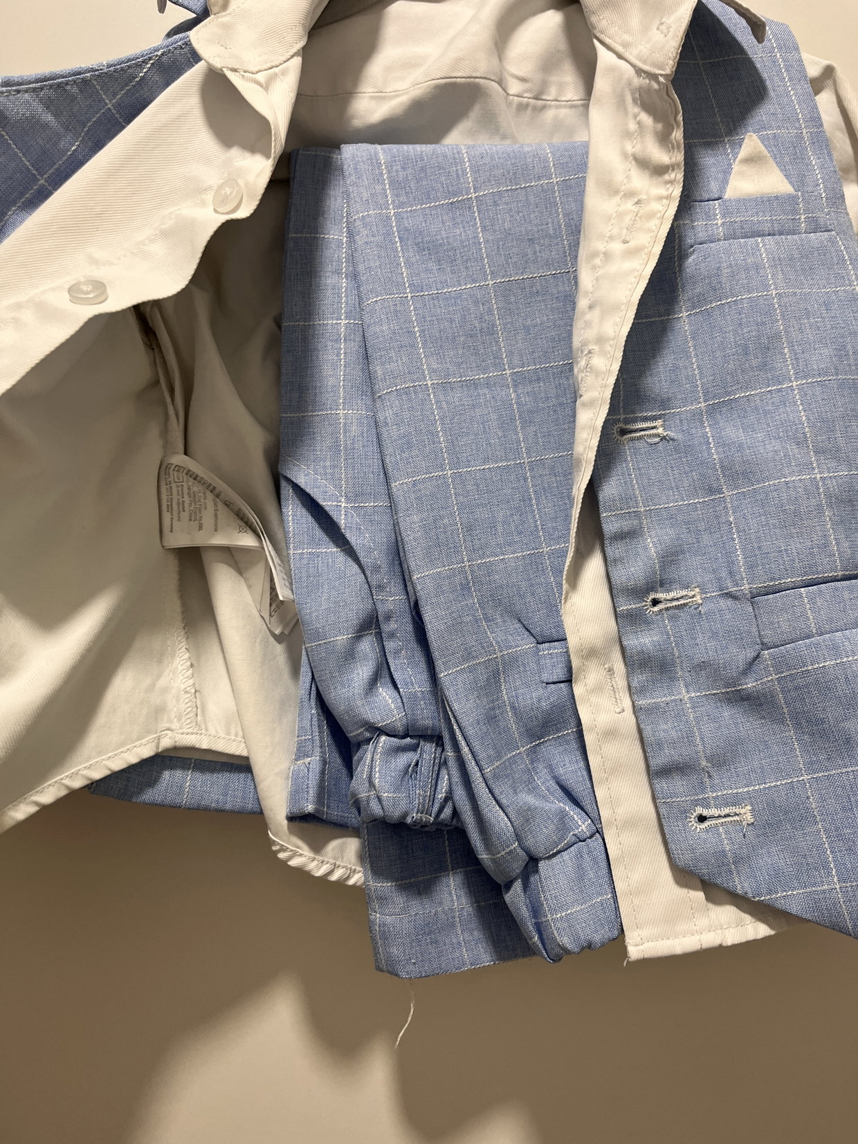 Anzug Blau 86