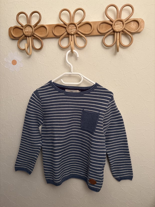 Pullover gestreift 110/116