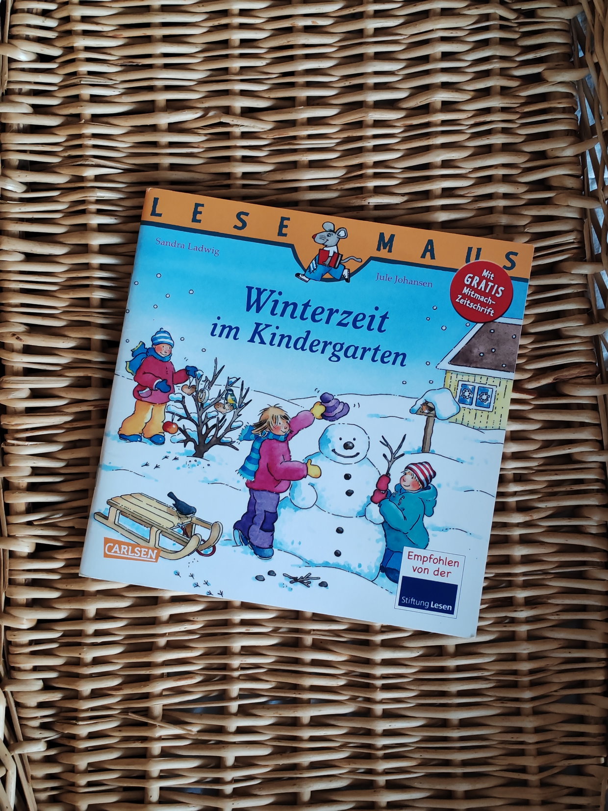 Lesemaus "Winterzeit im KiGa" 