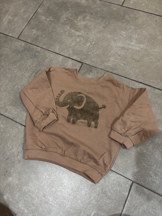 Brauner Pullover 