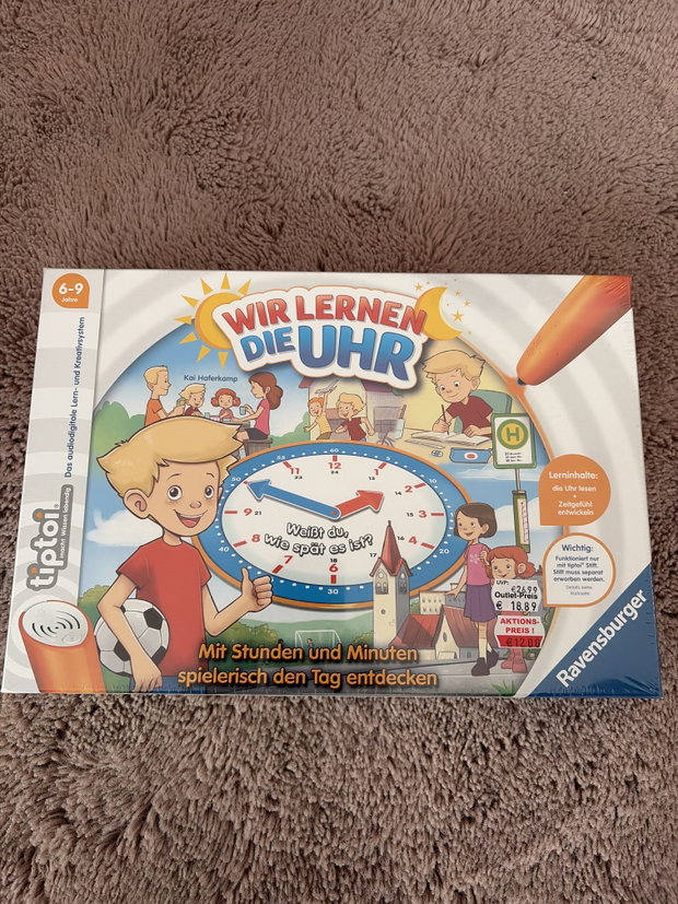 Tiptoi wir lernen die Uhr 