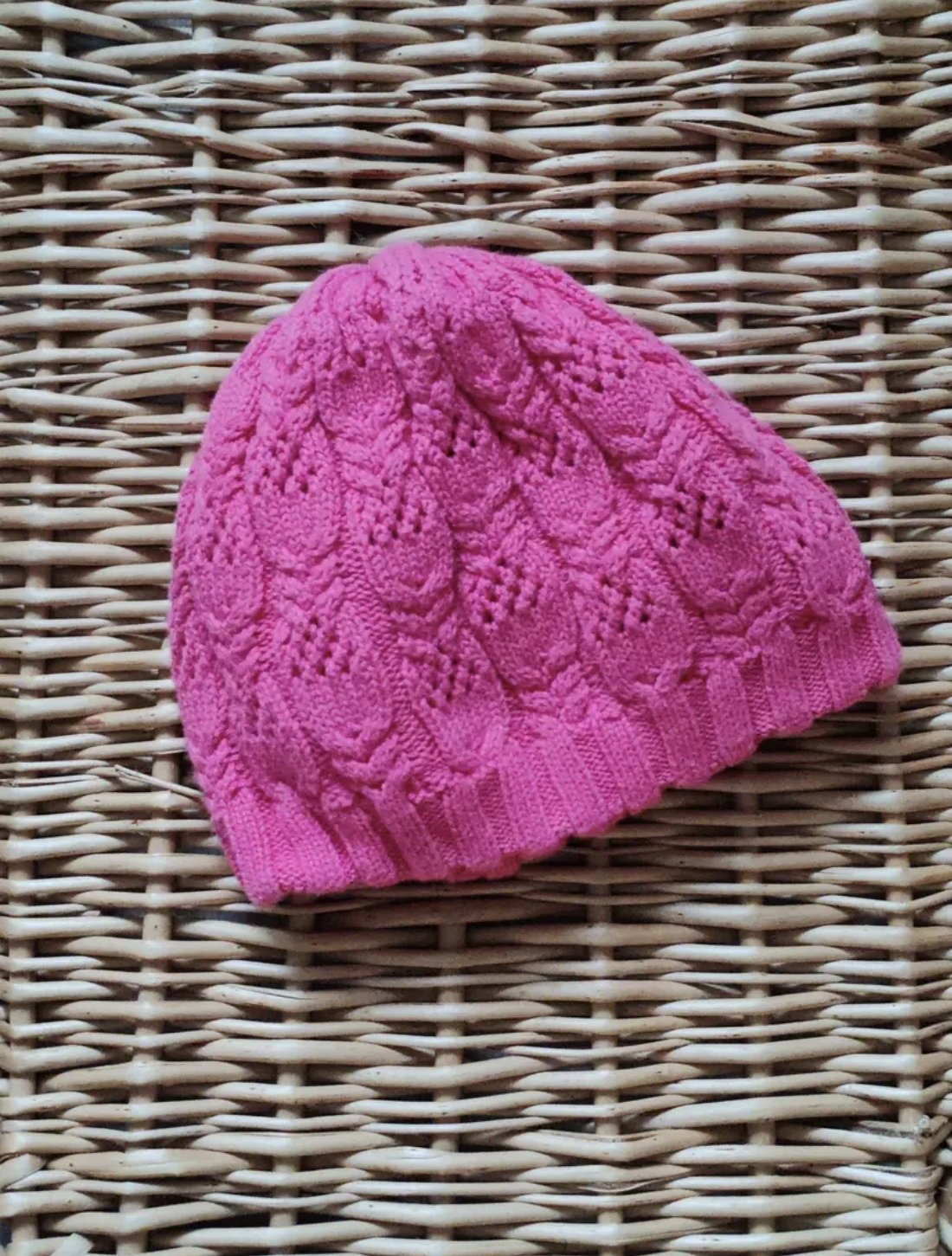 Mütze pink wendbar