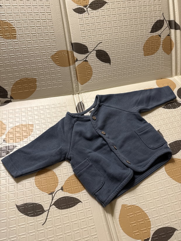 Strickjacke Gr.56 Blau 