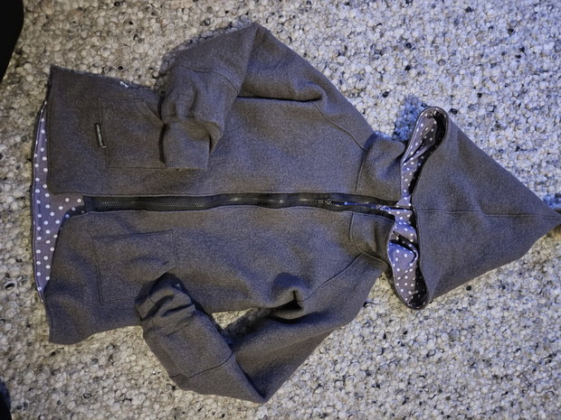 Walkjacke Handmade, Reh Bella, Gr. 140/1466