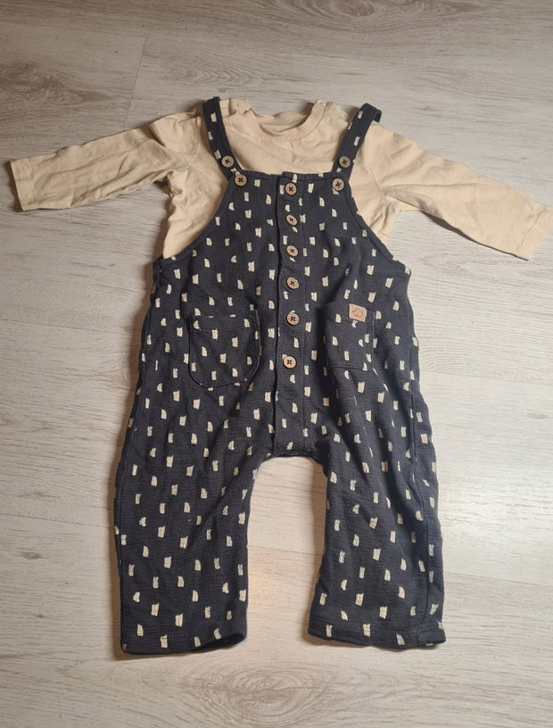 Latzhose&Pullover Set