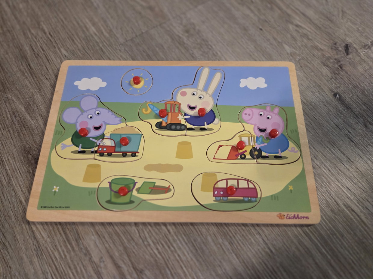 Peppa Pig Holzpuzzle