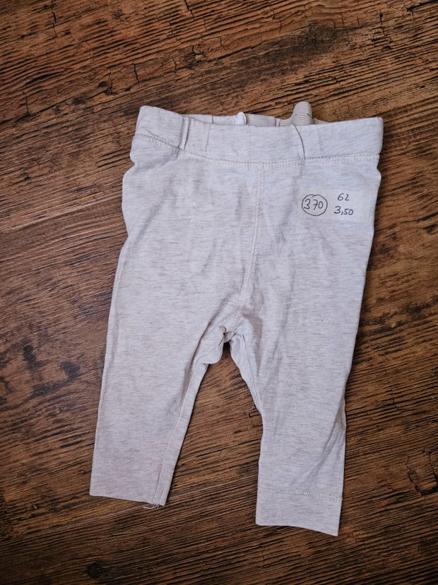 Hose beige/grau 62 H&M 