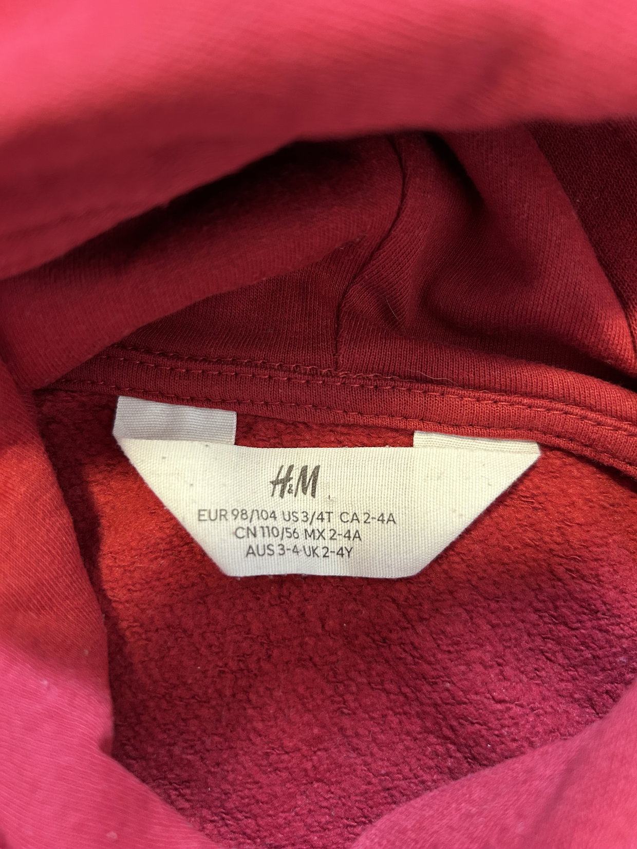 Pullover rot Pailetten Gold 