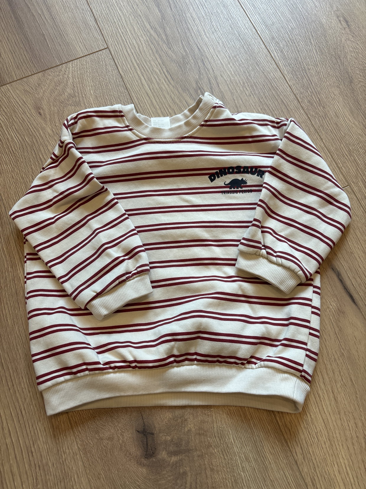Pullover gestreift rot 