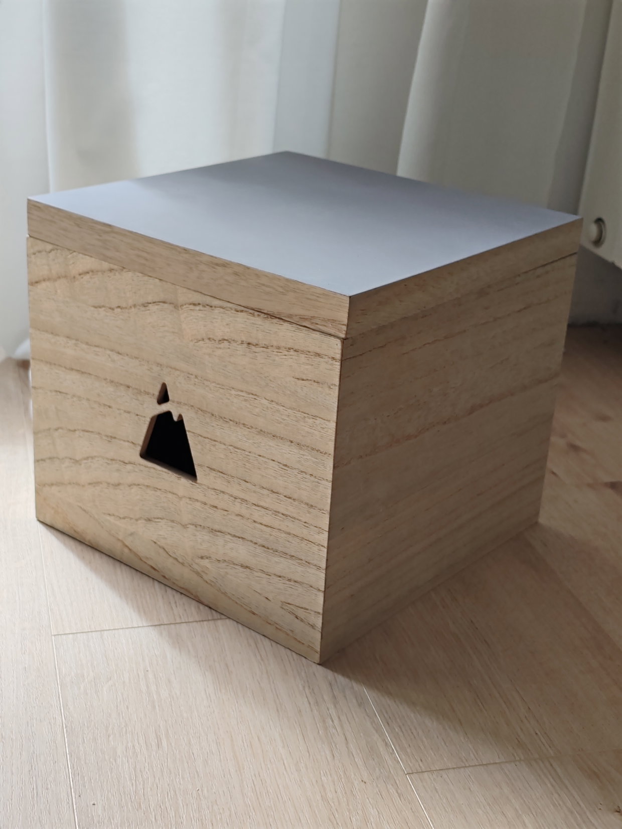Holz Kiste Aufbewahrung 